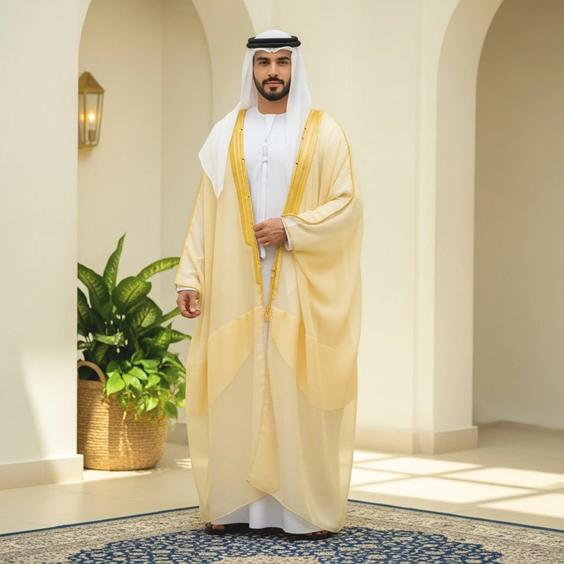 Bisht Designed by Shabab al Yola
